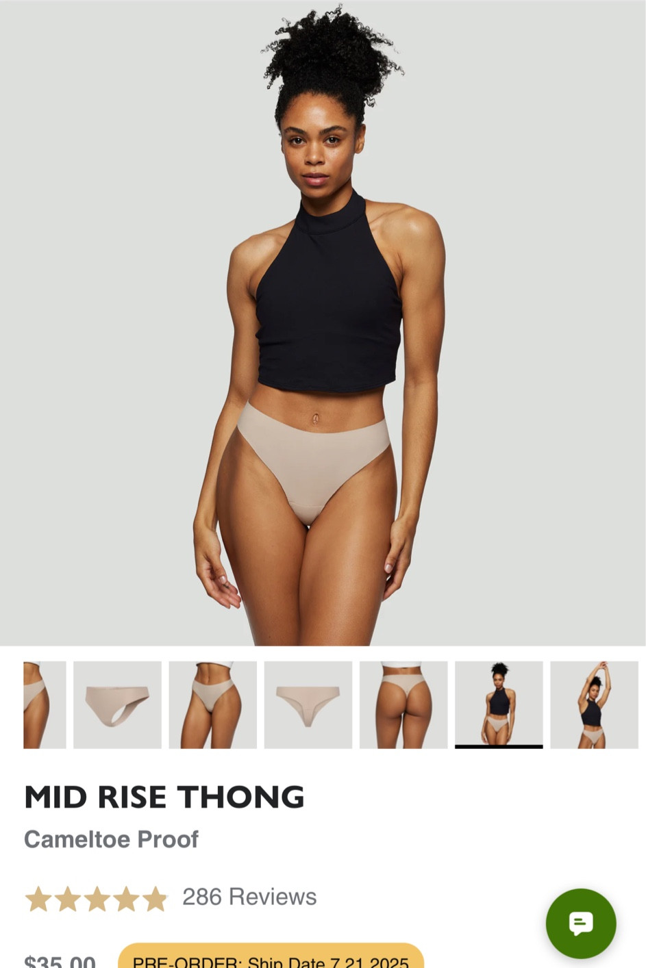 Cameltoe proof underwearr