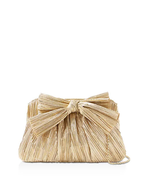 Loeffler Randall Rayne Small Pleated Bow Frame Clutch  | Bloomingdale's Handbags | Bloomingdale's (US)