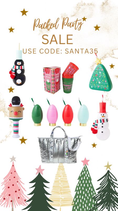 I am obsessed with @packedparty holiday line! I have the snowman sipper (fits an entire bottle of wine) and the holiday light drinks. So cute! 

#LTKGiftGuide #LTKHoliday #LTKSeasonal