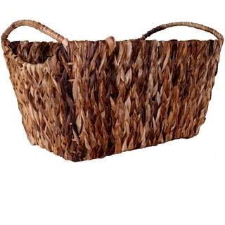 Large Dark Bacbac Rectangle Basket with Arc Handle By Ashland® | Michaels Stores