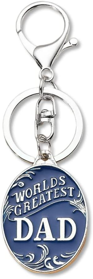 Dad Keychains Fathers Day Birthday Gifts for Men Dads Christmas Retirement Gifts from Daughter So... | Amazon (US)