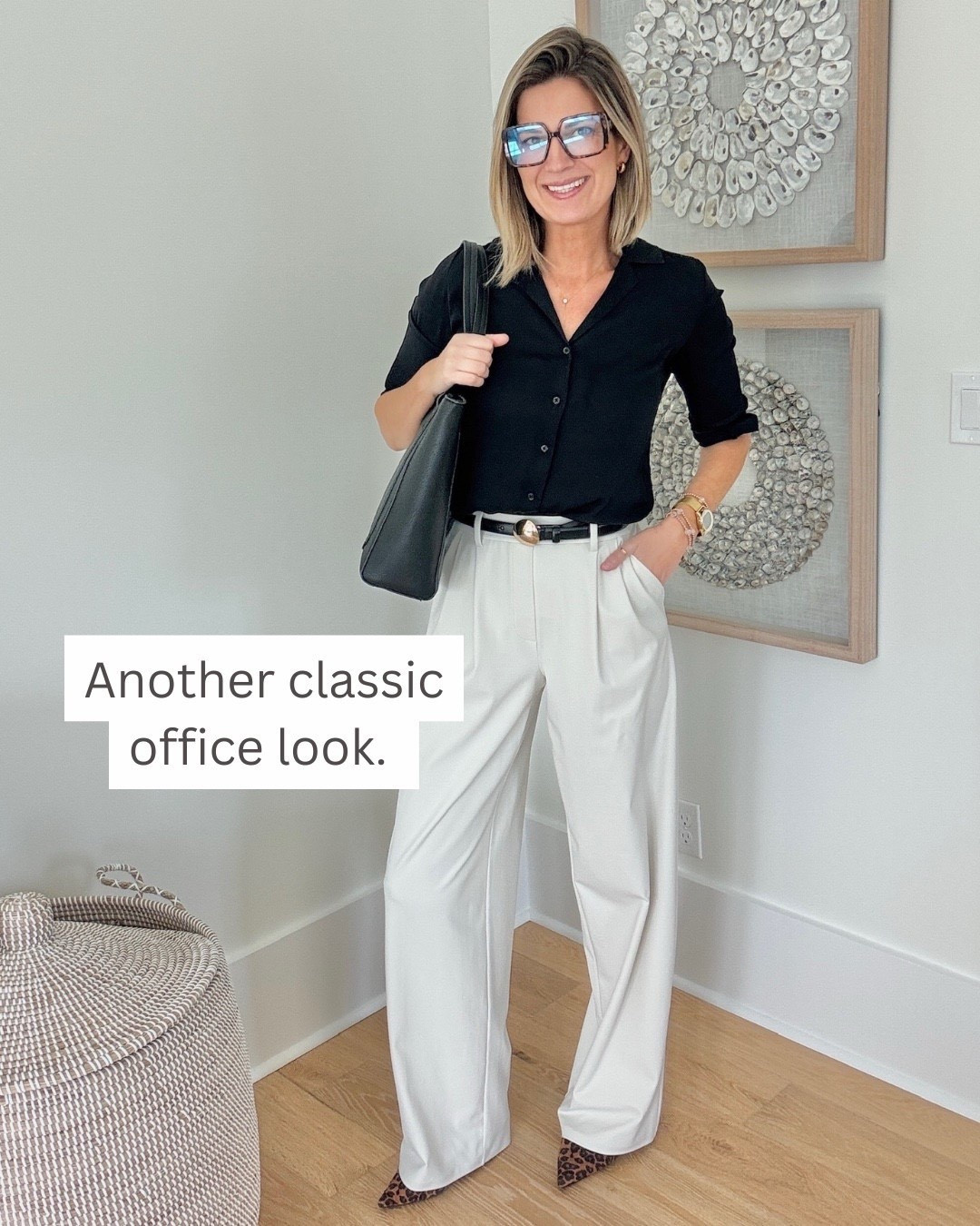 Love this classic but comfortable office outfit 🙌🏻🙌🏻

#LTKootd #LTKSeasonal #LTKWorkwear