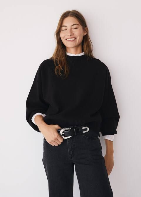 Oversize sweater | MANGO (US)