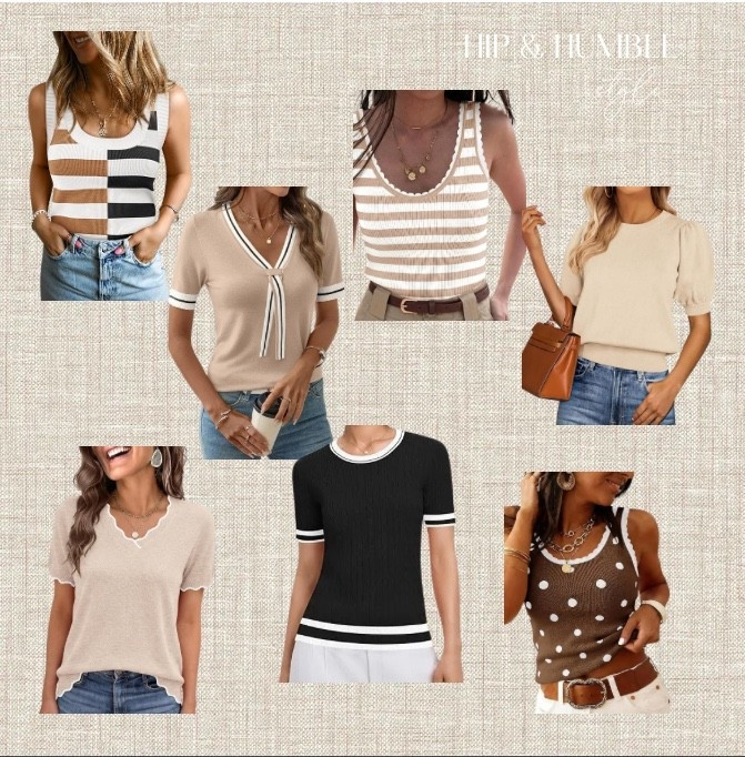 Sweaters aren’t just for cold weather! Take a look at these fun summer tops which can be worn with jeans, shorts or skirts!

#LTKSeasonal