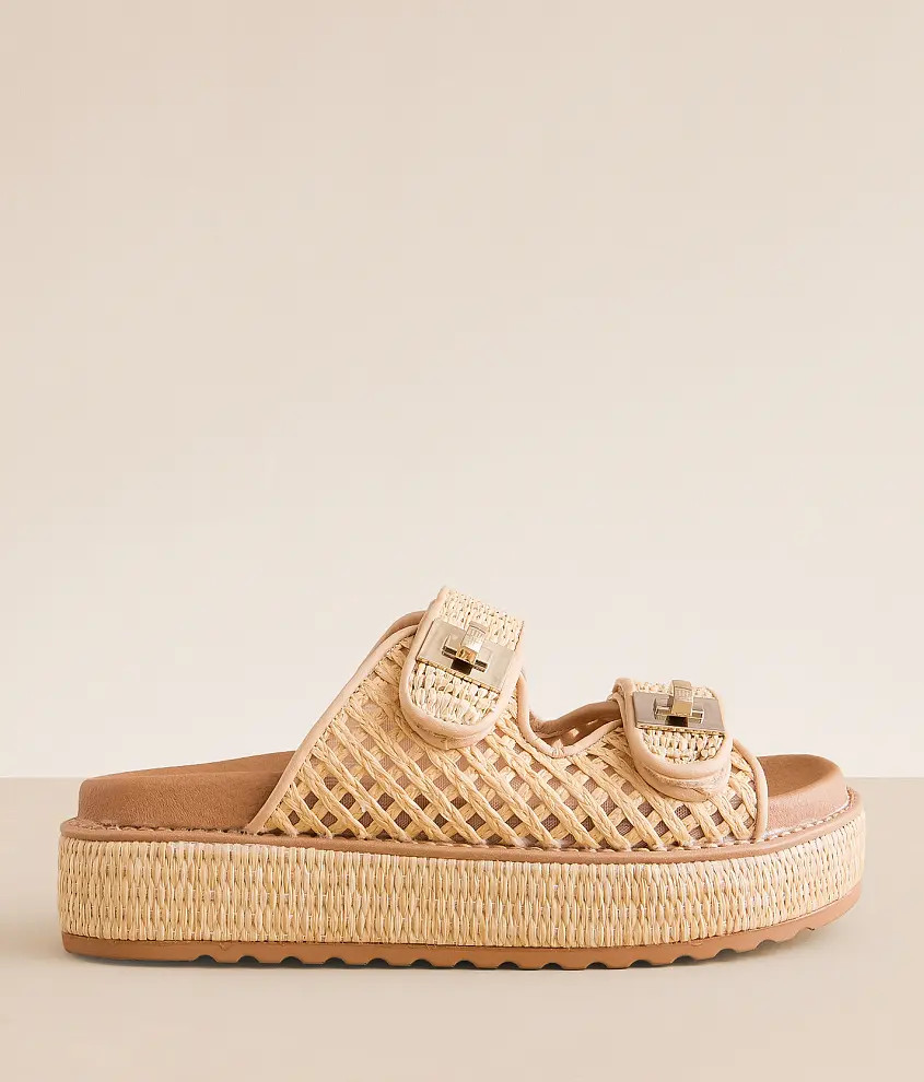 Bigshmona Raffia Sandal | Buckle