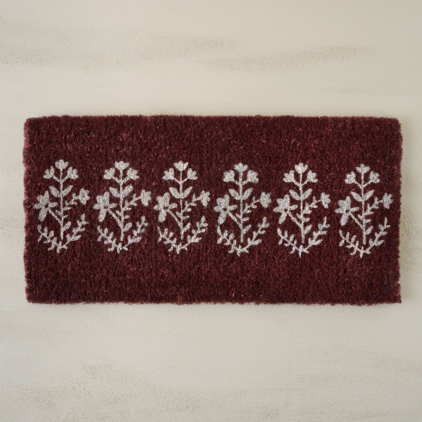 Aspen Floral Doormat | Magnolia