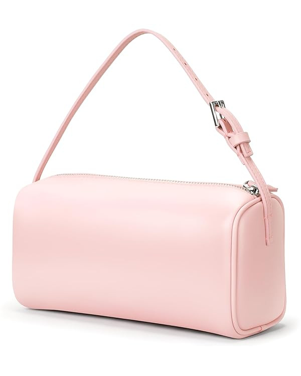 Hobo Crossbody Bags For Women,Vegan Leather Barrel Bag For Ladies,Designer Mini Pruse With Adjust... | Amazon (US)