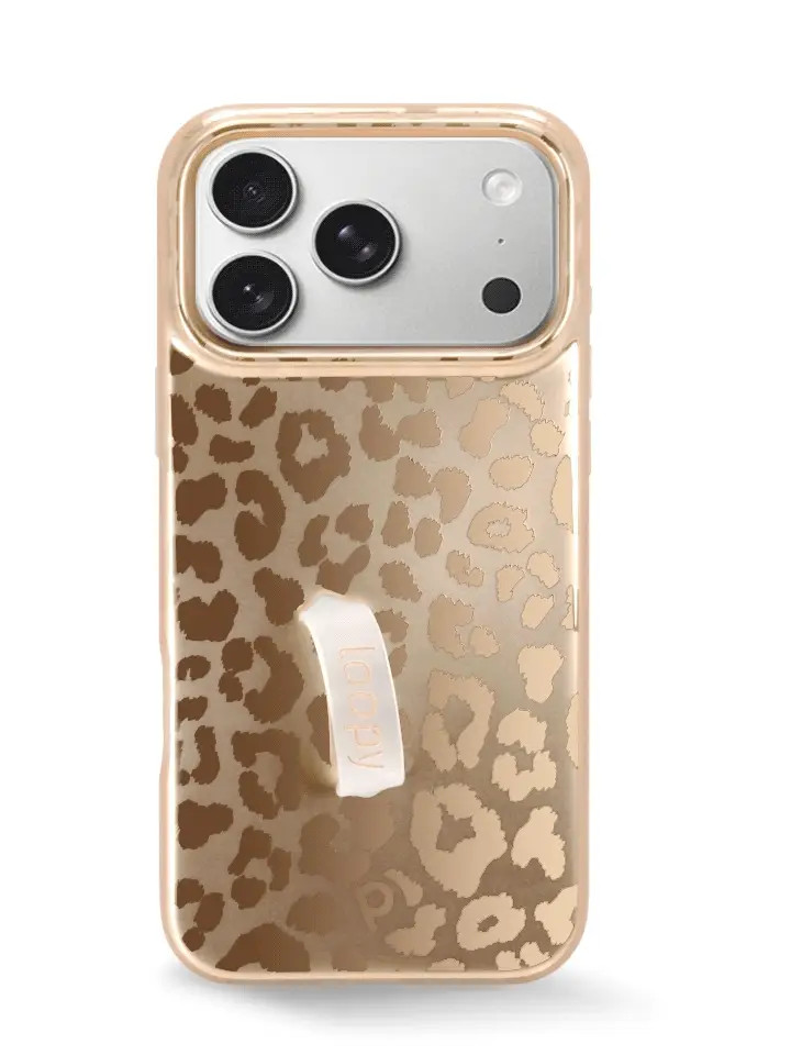 Loopy Cases - Gold Leopard | Loopy Cases