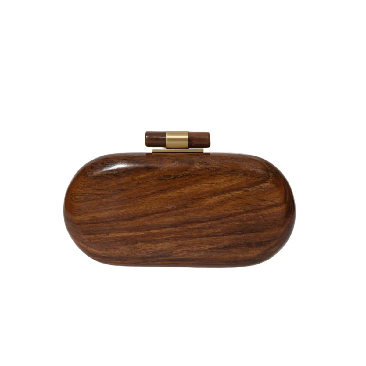 Wooden Capsule Clutch | Wolf & Badger