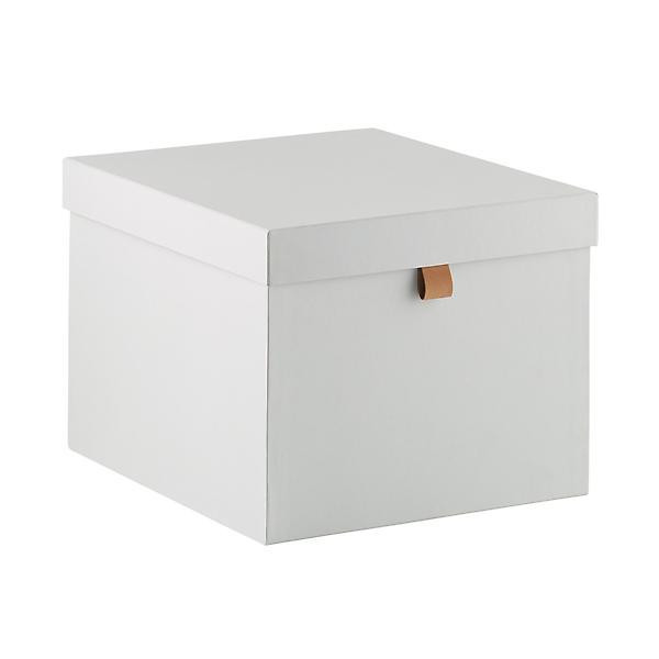 Bigso Light Grey Stockholm Storage Boxes | The Container Store