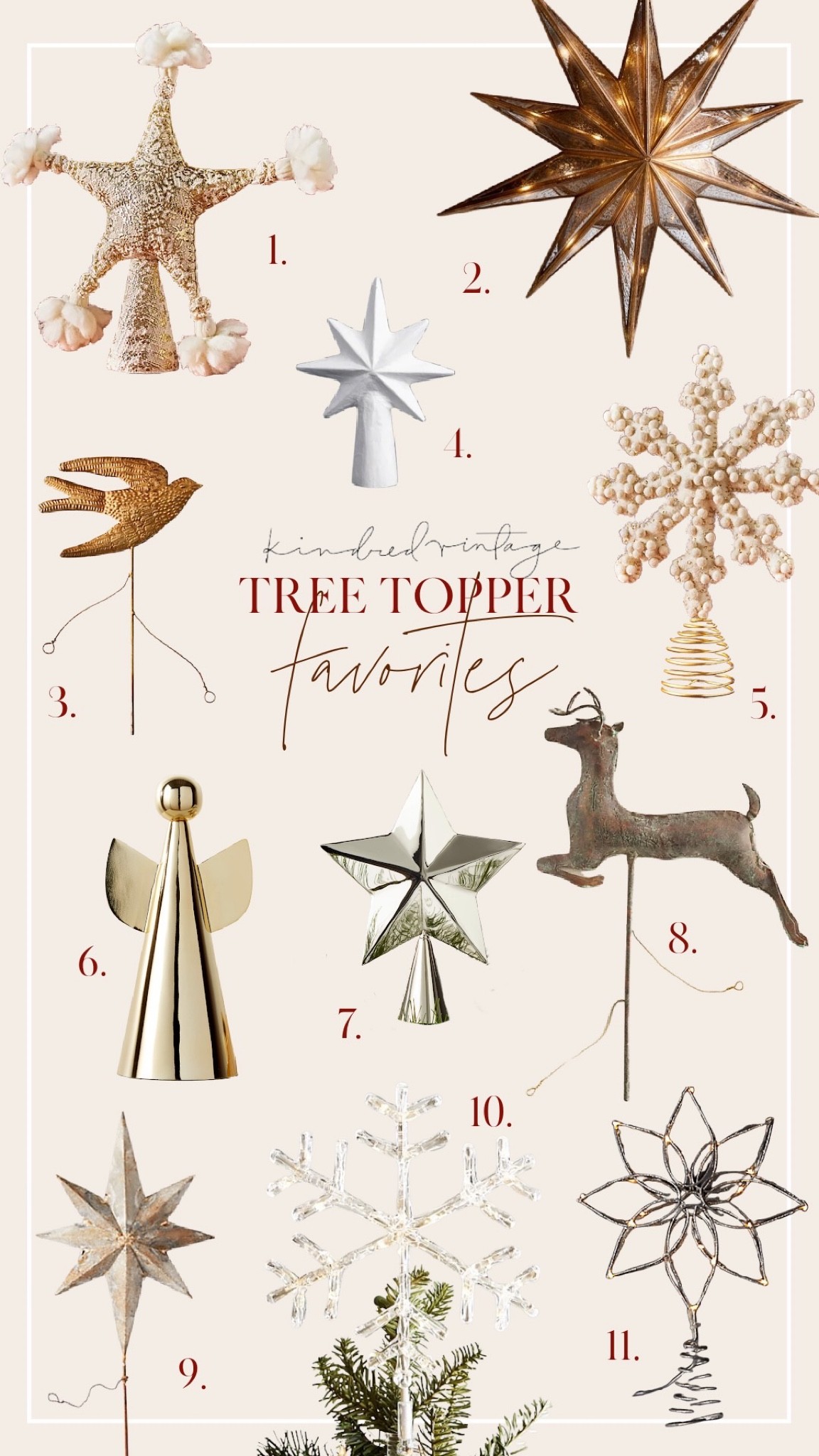 Favorite Christmas tree toppers!

#LTKhome #LTKHoliday #LTKSeasonal