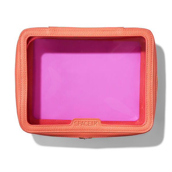 Space NK Large Travel Makeup Bag, Peach | Space NK | Space NK | Space NK - UK