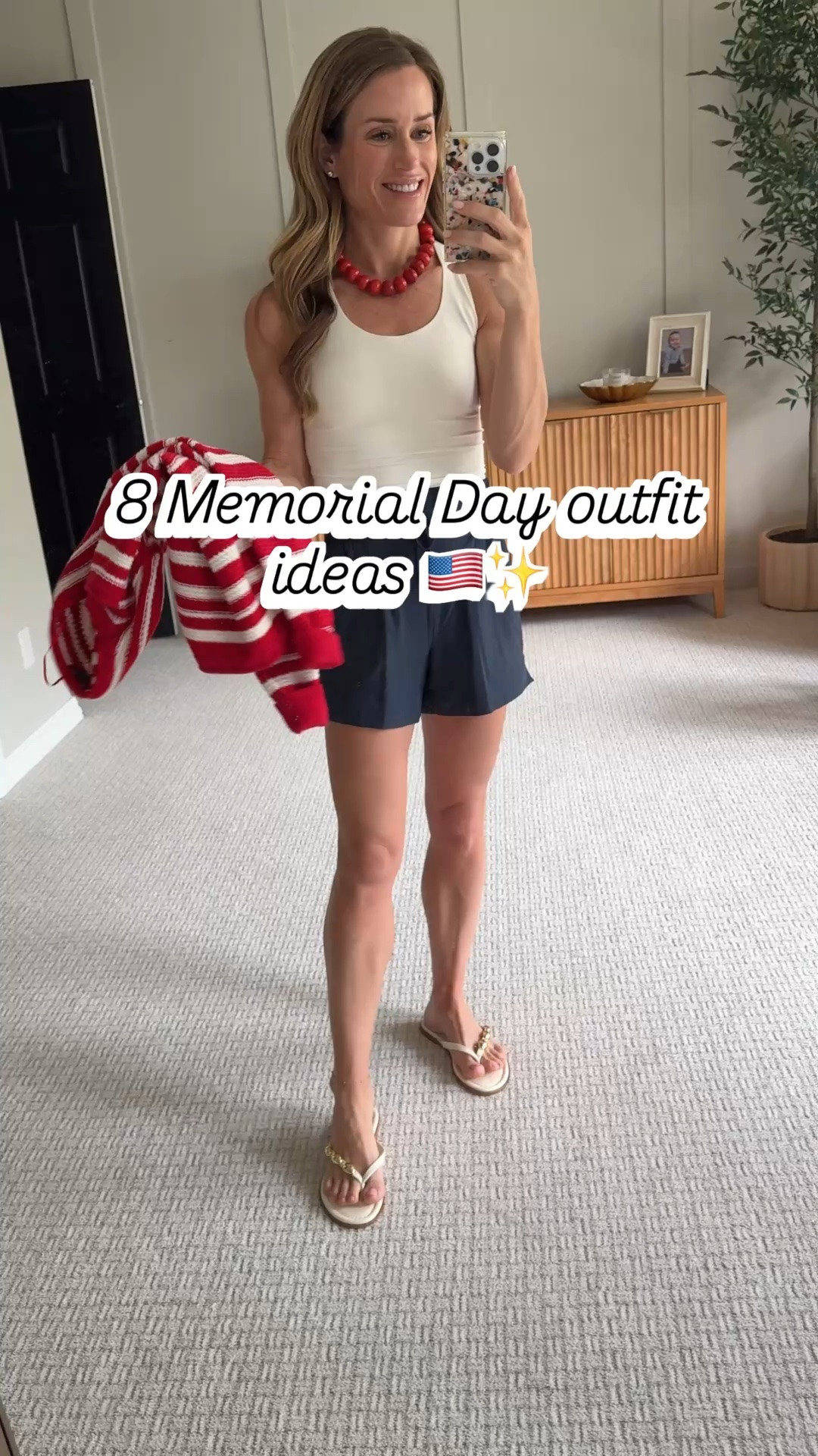 Red, white, and all the cute Target finds 🇺🇸❤️🤍💙 Sharing 8 Memorial Day outfit ideas that are comfy, affordable, and perfect for everything from BBQs to ballgames to lake weekends ☀️

#LTKmomlife #LTKootd #LTKgrwm