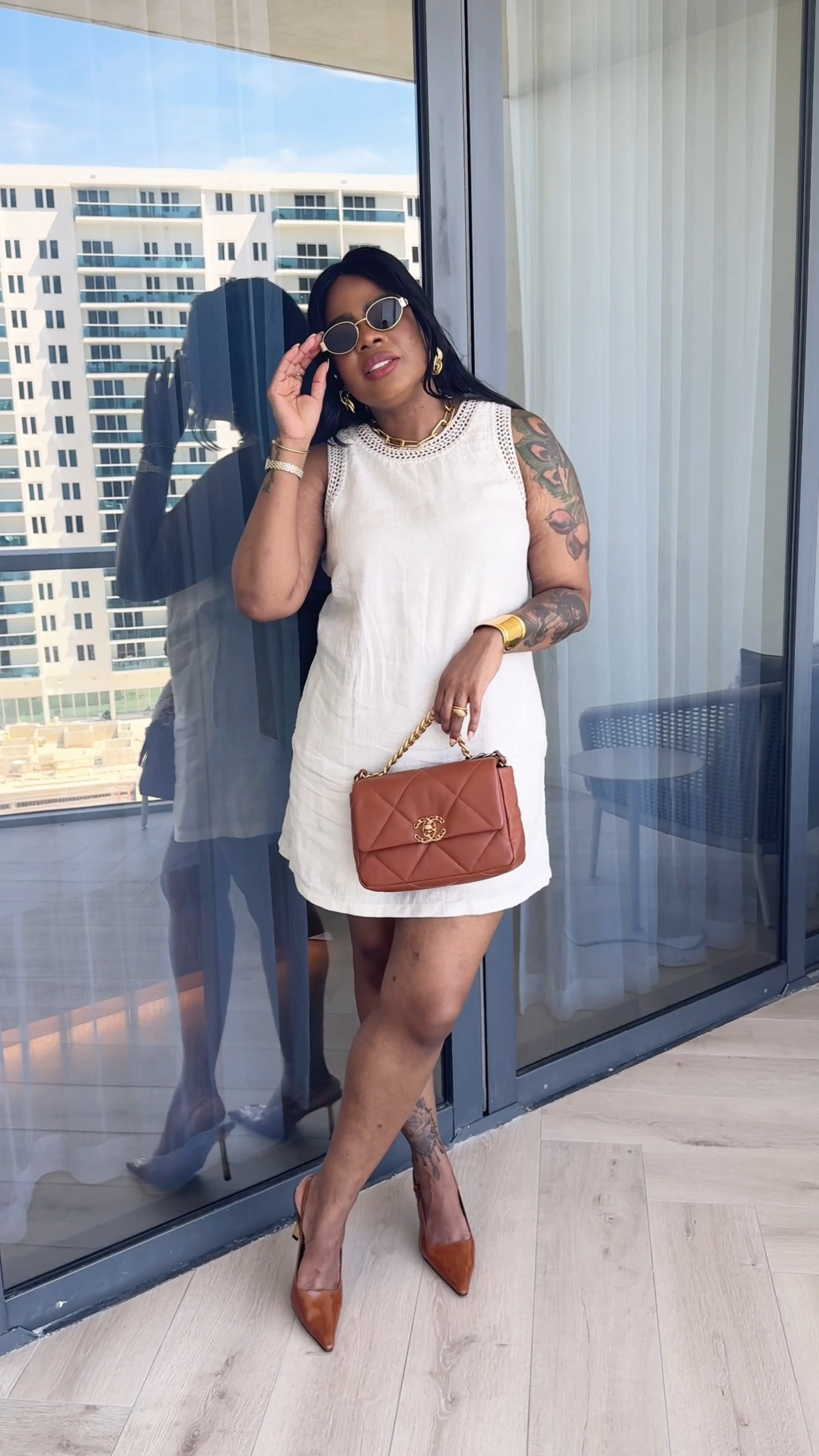 Summer brunch outfit this is one of my most comfy dress 

#LTKOver40 #LTKStyleTip #LTKItBag