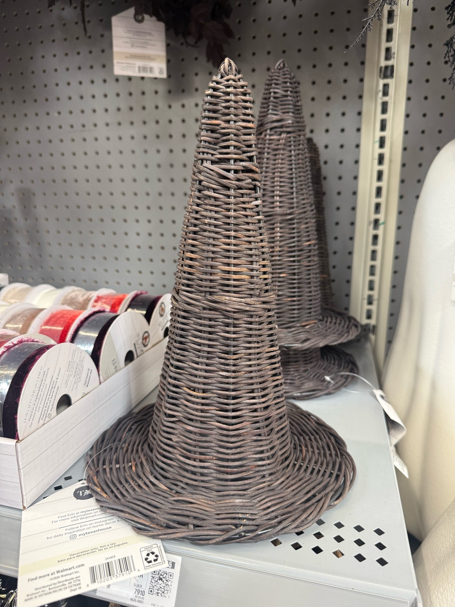 Walmart has wicker witch hats this year! WAY more affordable than the designer version I own. These are $8!! Mine are bigger, however! But it’s a good look for less!

#LTKHome #LTKSeasonal