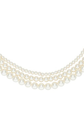 Louise Pearl Necklace in Gold & Pearl | Revolve Clothing (Global)