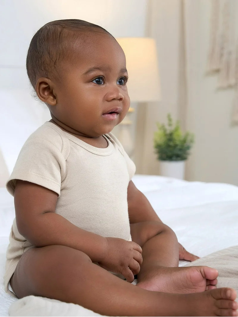 Gerber Baby Boy or Girl Unisex Short Sleeve Bodysuits, 3-Pack, Sizes Preemie - 24 Months | Walmart (US)