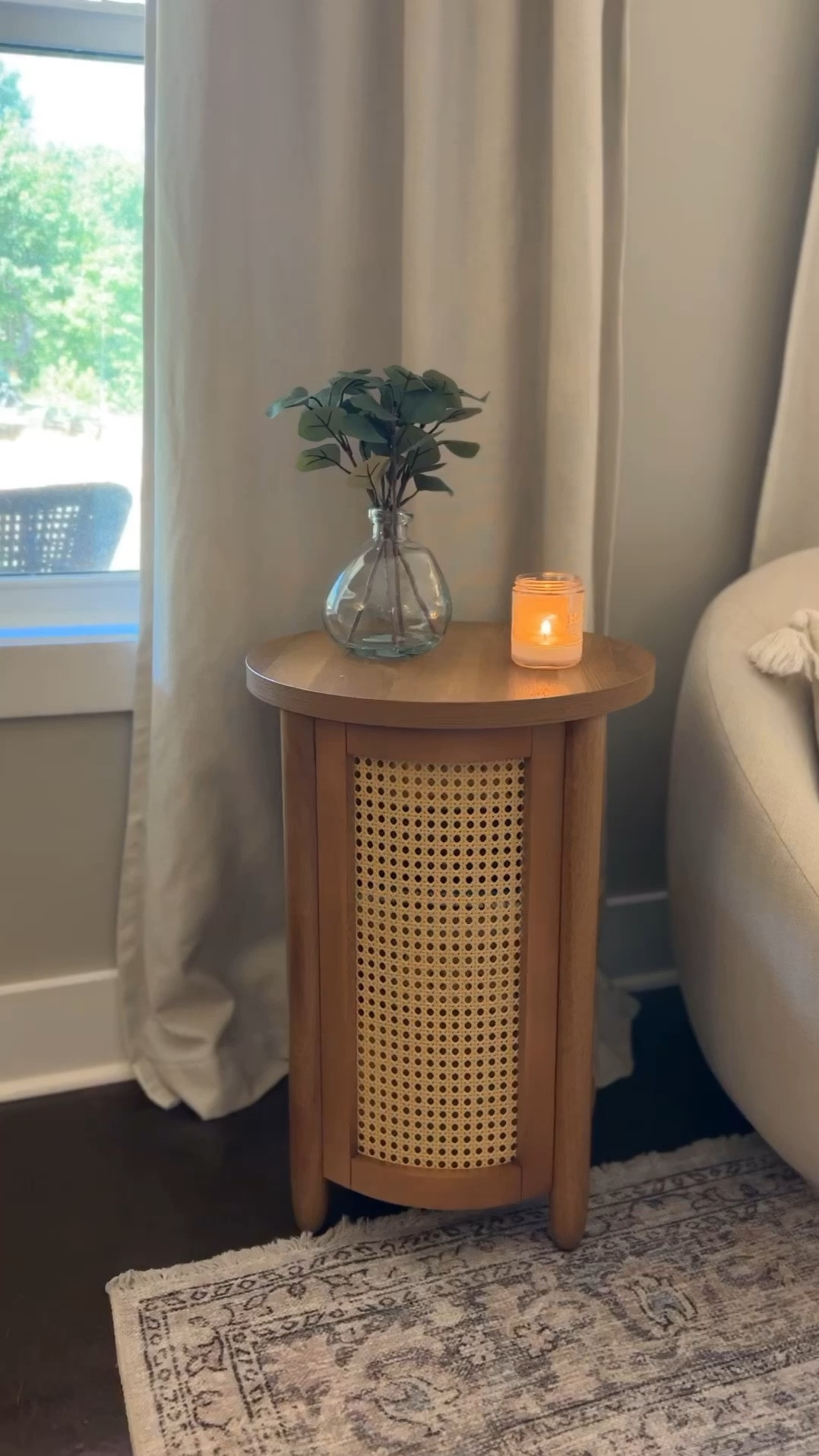 The cutest side table! ✨

#LTKVideo #LTKSaleAlert #LTKHome