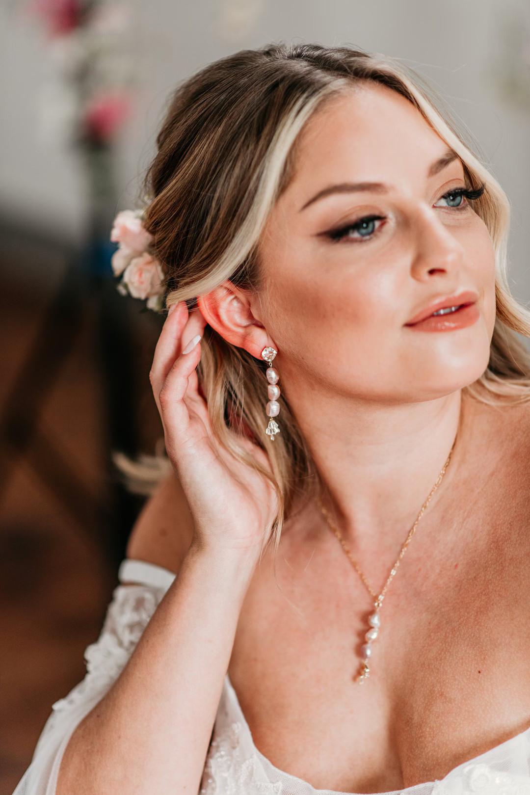 Vera Pearl Earrings, Bridal Statement Earrings, Wedding Jewelry, Pearl Earrings, Art Deco Earring... | Etsy (US)