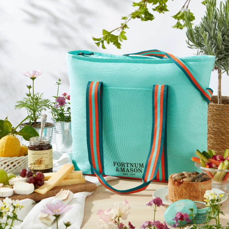 Fortnum's Cooler Tote Bag, Eau de Nil | Fortnum & Mason