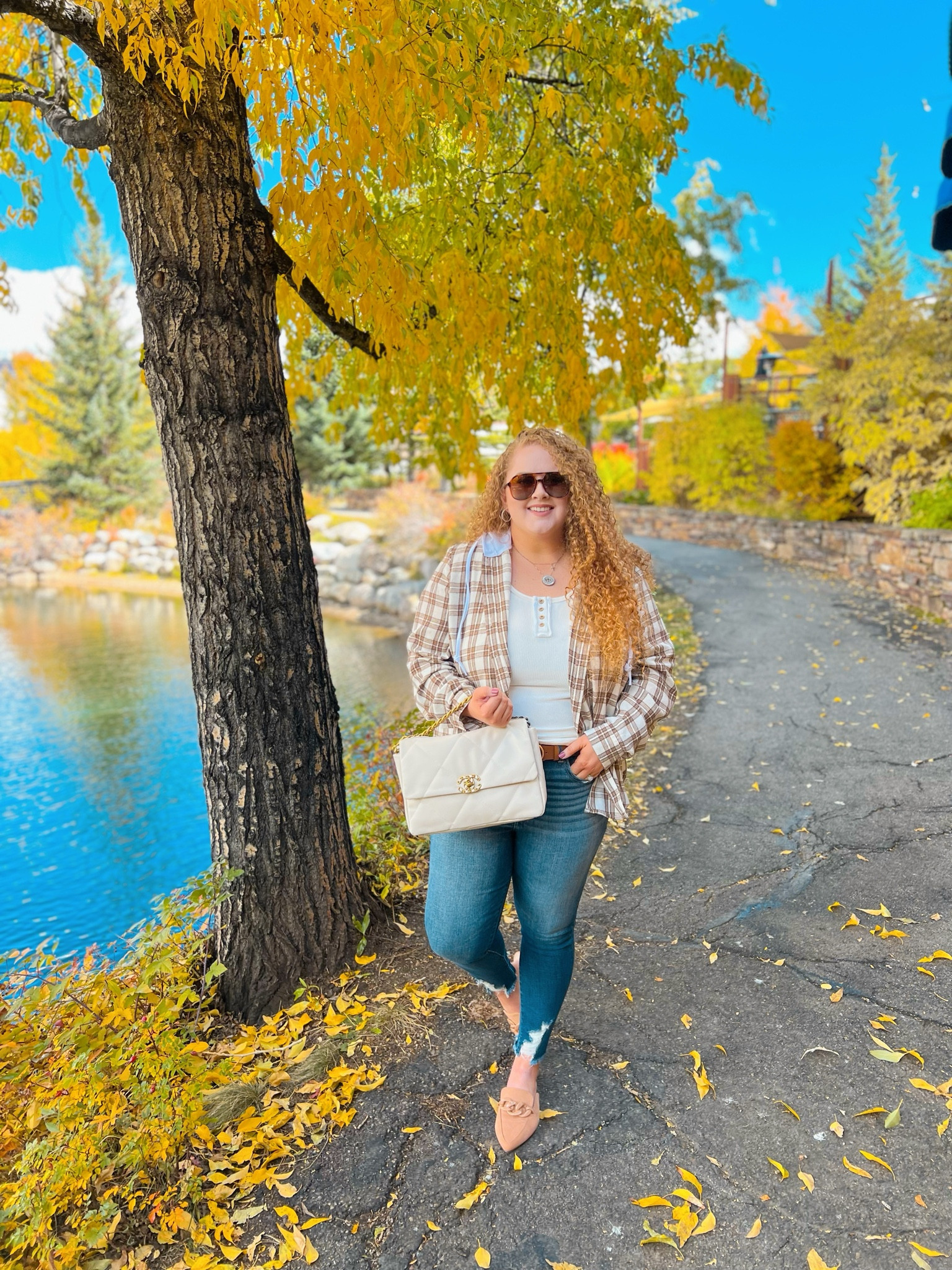 Flannels are my fav 🤎button down | plaid button down | amazon button down | amazon plaid button down | sunglasses | amazon sunglasses | tank top | Henley tank top | amazon tank top | amazon Henley tank top | jeans | buckle jeans | skinny jeans | curvy jeans | mules | amazon mules | belt | amazon belt | Fall | fall tops | amazon finds | amazon fashion | Amazon look | amazon outfit | fall outfit | fall look | fall outfit inspo | fall fashion | fall fashion finds | amazon fall outfit | Amazon fall fashion finds | amazon fall finds | fall transition look | fall transition outfits 

#LTKmidsize #LTKSeasonal #LTKxPrime