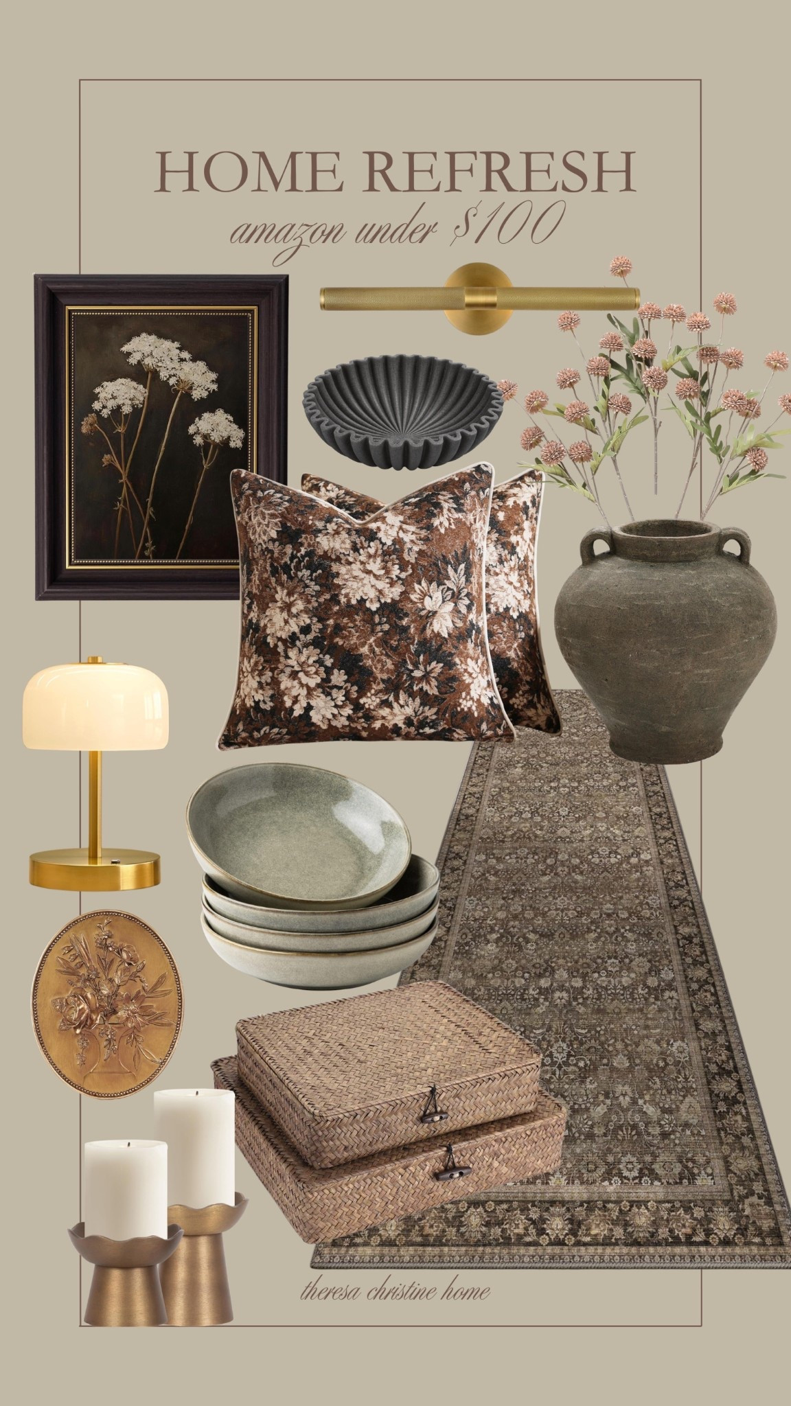 Amazon home refresh, under $100! 🤎🙌🏻 Loving these affordable home finds from Amazon 

#LTKHome #LTKSaleAlert