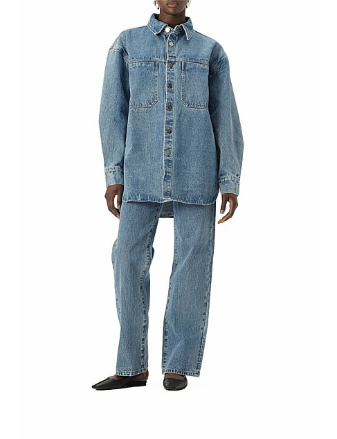 Elka Collective Odin Denim Shirt | David Jones | David Jones (Australia & New Zealand)