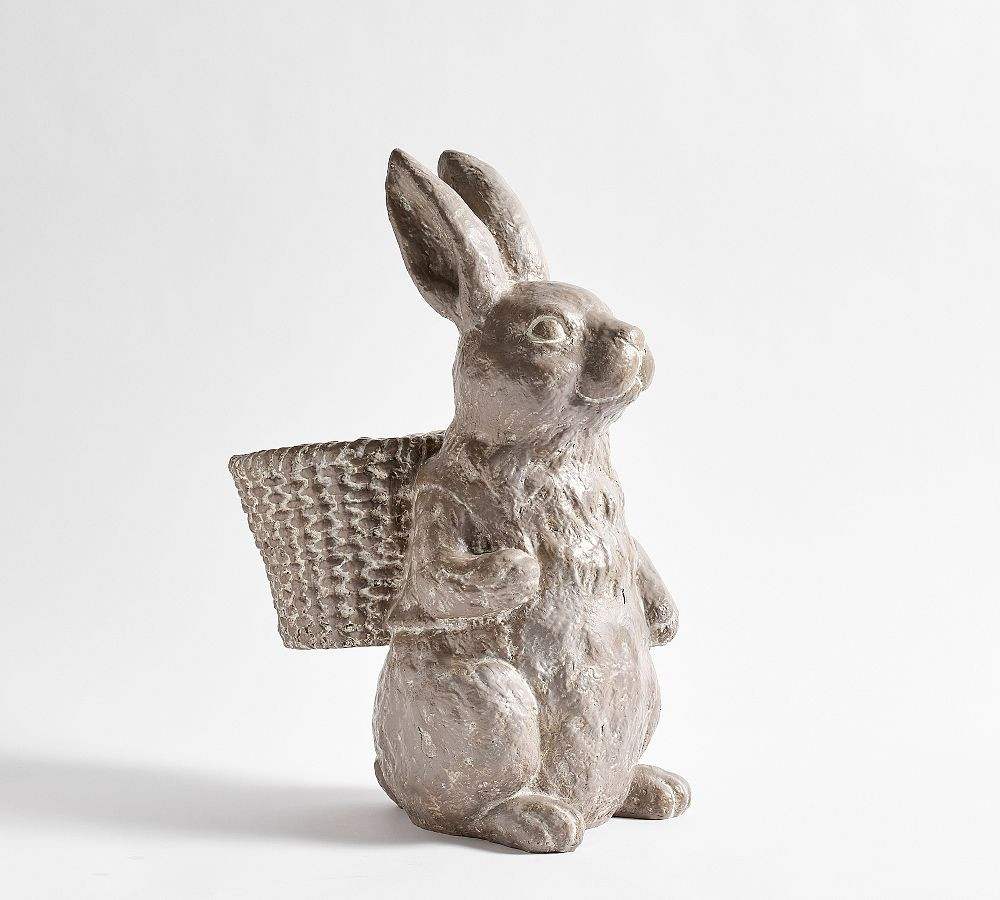 Rustic Bunny Planter | Pottery Barn (US)