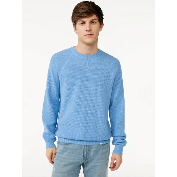 Free Assembly Men's Textured Sweater | Walmart (US)