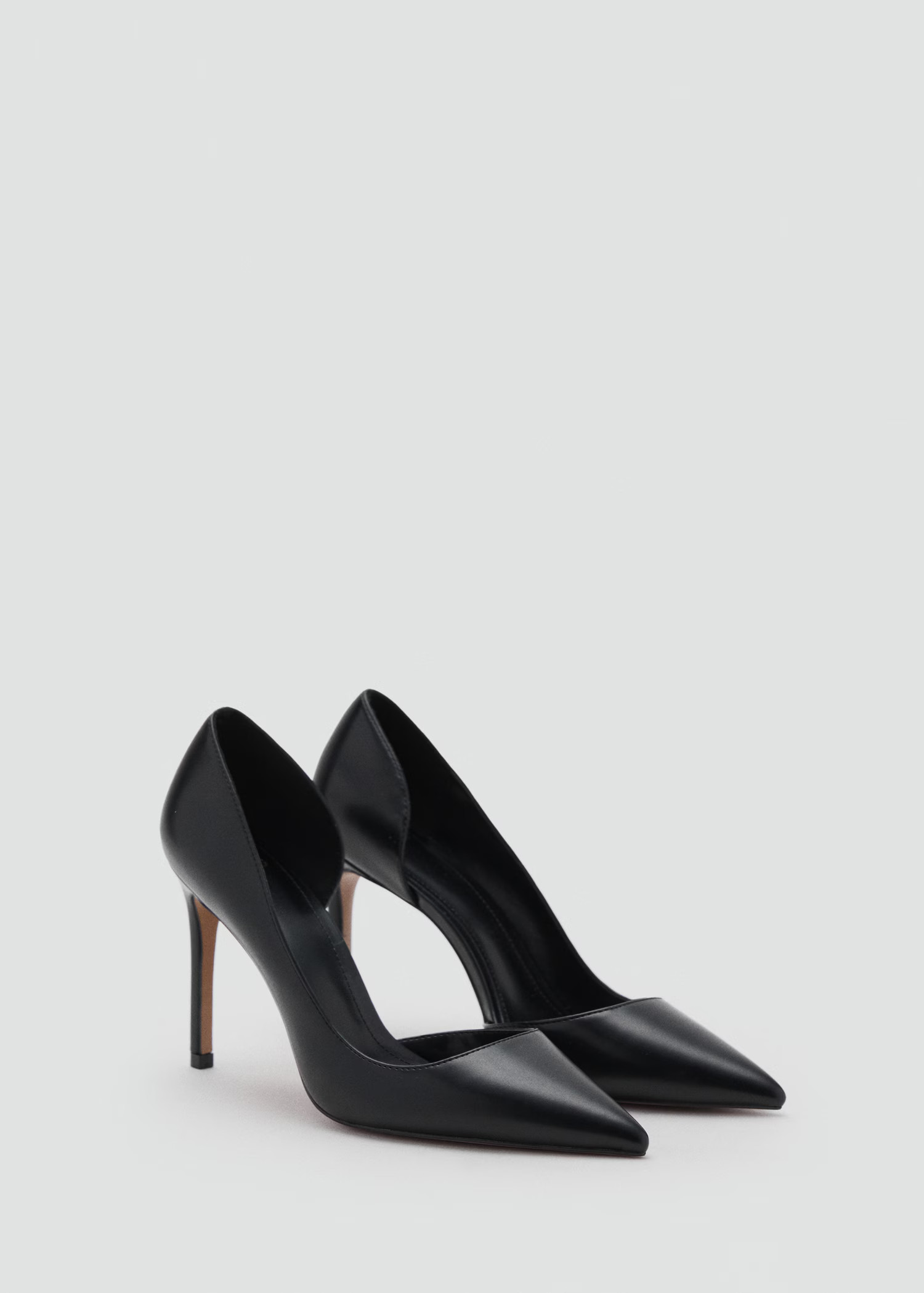 Asymmetrical heeled shoes - Women | MANGO USA | Mango (US/MX/AU)