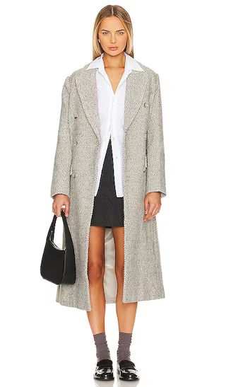 Morana Coat in Grey | Revolve Clothing (Global)