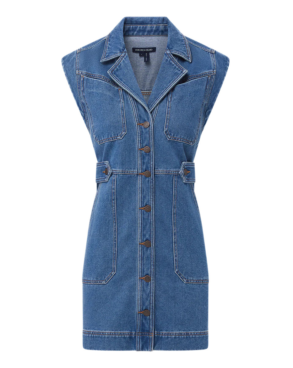 Jax Denim Shirtdress | Veronica Beard