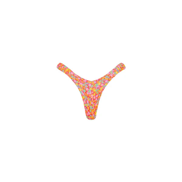 Retro Y Thong Bikini Bottom - Bubble Pop | Kulani Kinis US