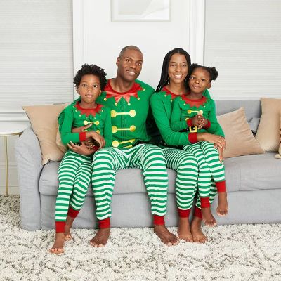 Women's Holiday Elf Matching Family Pajama Set - Wondershop™ Green | Target