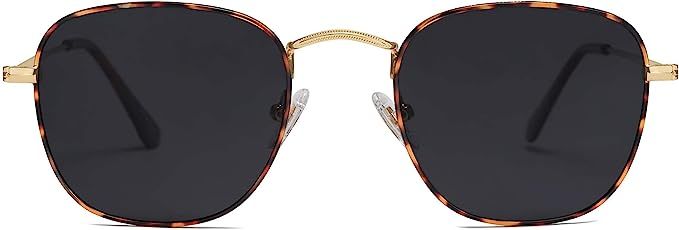 SOJOS Square Polarized Sunglasses for Men Women Classic Vintage Retro Style | Amazon (US)