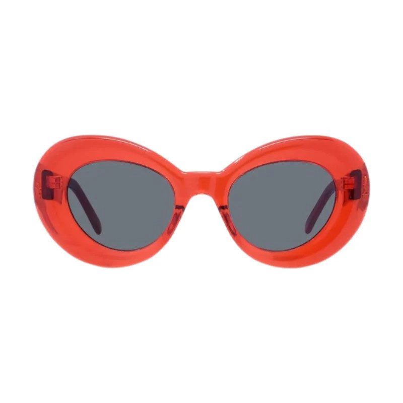 Loewe LW40112I66V Butterfly Full Rim Sunglasses — Red | Italist Inc.