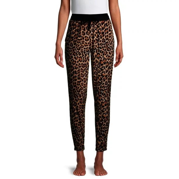 Secret Treasures Women's and Women's Plus Velour Lounge Pajama Joggers | Walmart (US)