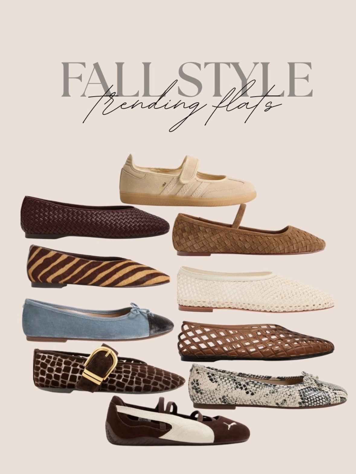 Fall style trending flats 🤎

#fallstyle #flats #adidasflats #meshflats #madewellshoes #madewell #trendyflats #topsellers #pumaflats #nordstromfinds #stevemadden #stevemadenflats #fallmusthaves #blackflats #brownflats #tanflats #flatsunder50 #reformation #asos

#LTKSaleAlert #LTKU #LTKSeasonal