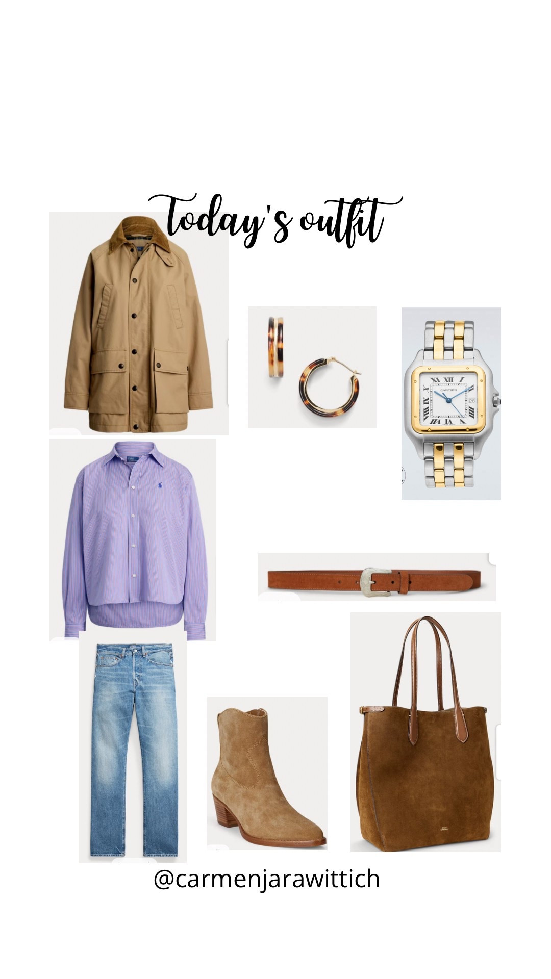 Today’s ootd. As it is already Fall in Germany ❄️

#ootd #newseason #newin #ltkseasonal #ltkworkwear #streetstyle #ralphlauren #westernstyle #carmenjarawittich #cowboyboots #boots #ltkbag 

#LTKeurope #LTKdeutschland #LTKstyletip