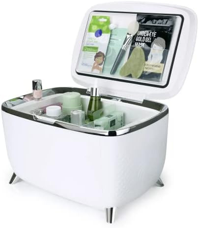 PERSONAL CHILLER Mini Skincare Fridge 6 Liter, Portable Cosmetic Fridge, Low Noise Small Refriger... | Amazon (US)