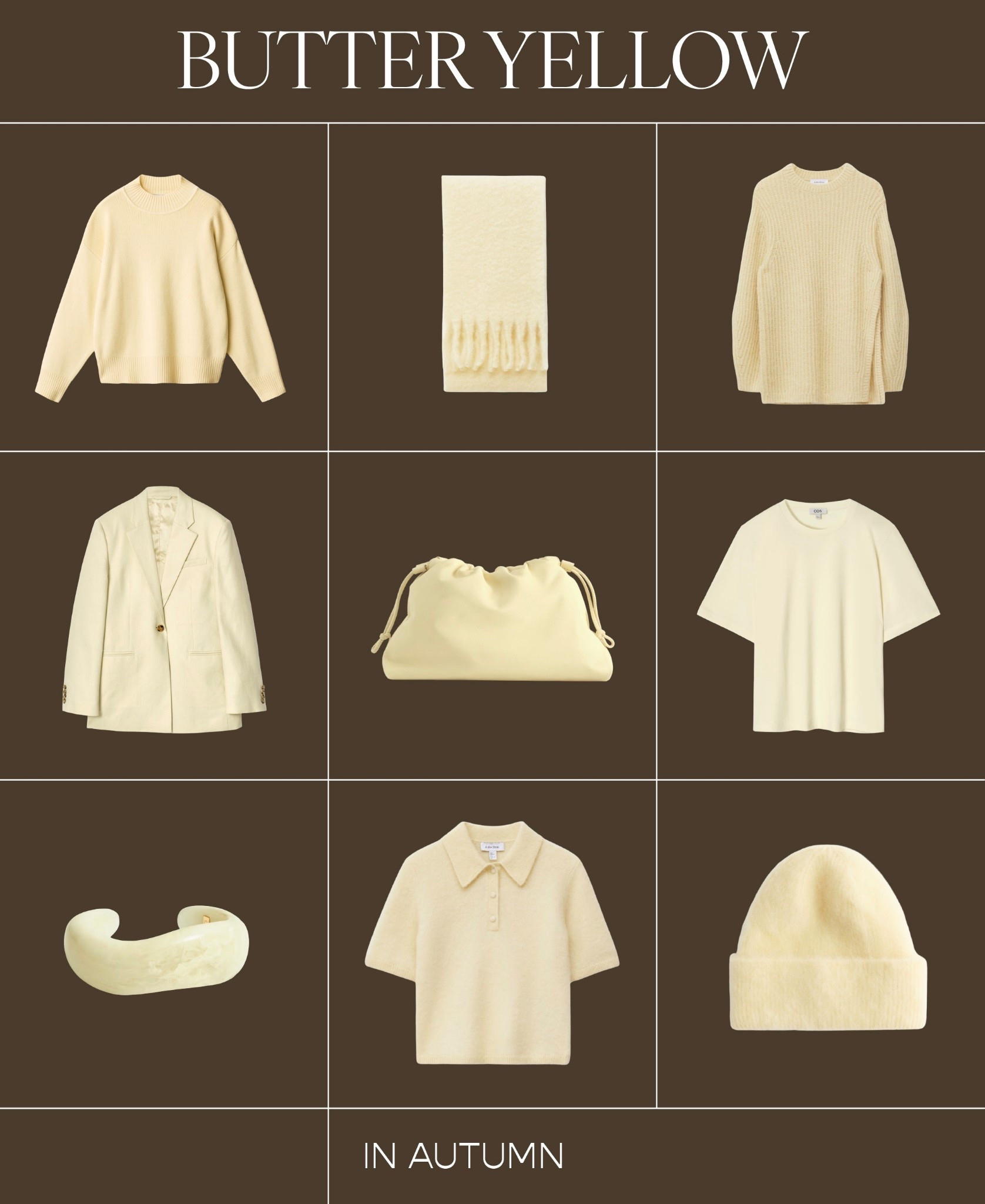 BUTTER YELLOW TREND FOR FALL

Publicité  

#LTKgiftguide #LTKfrance #LTKautumn