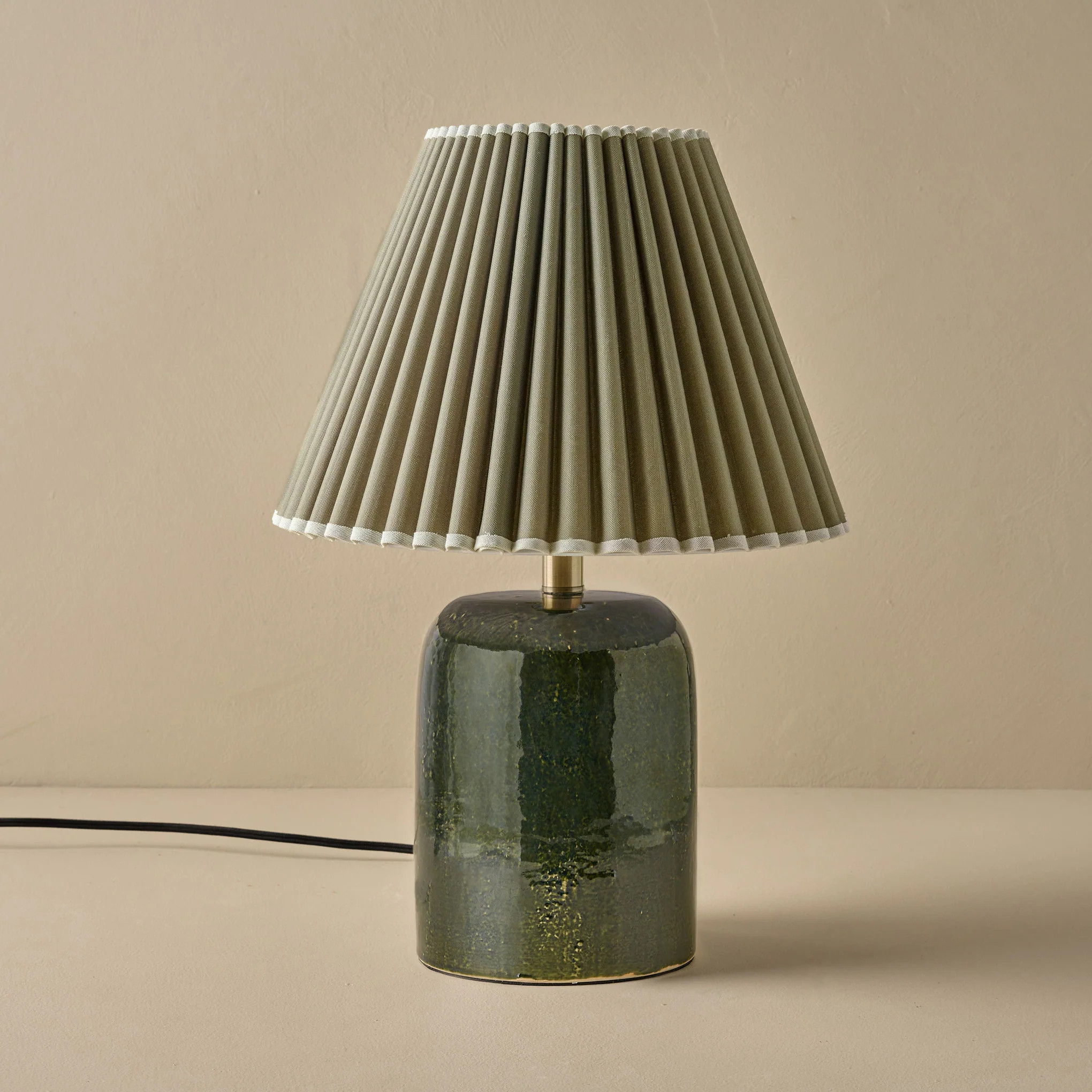 Farrah Table Lamp - Textured Green | Magnolia