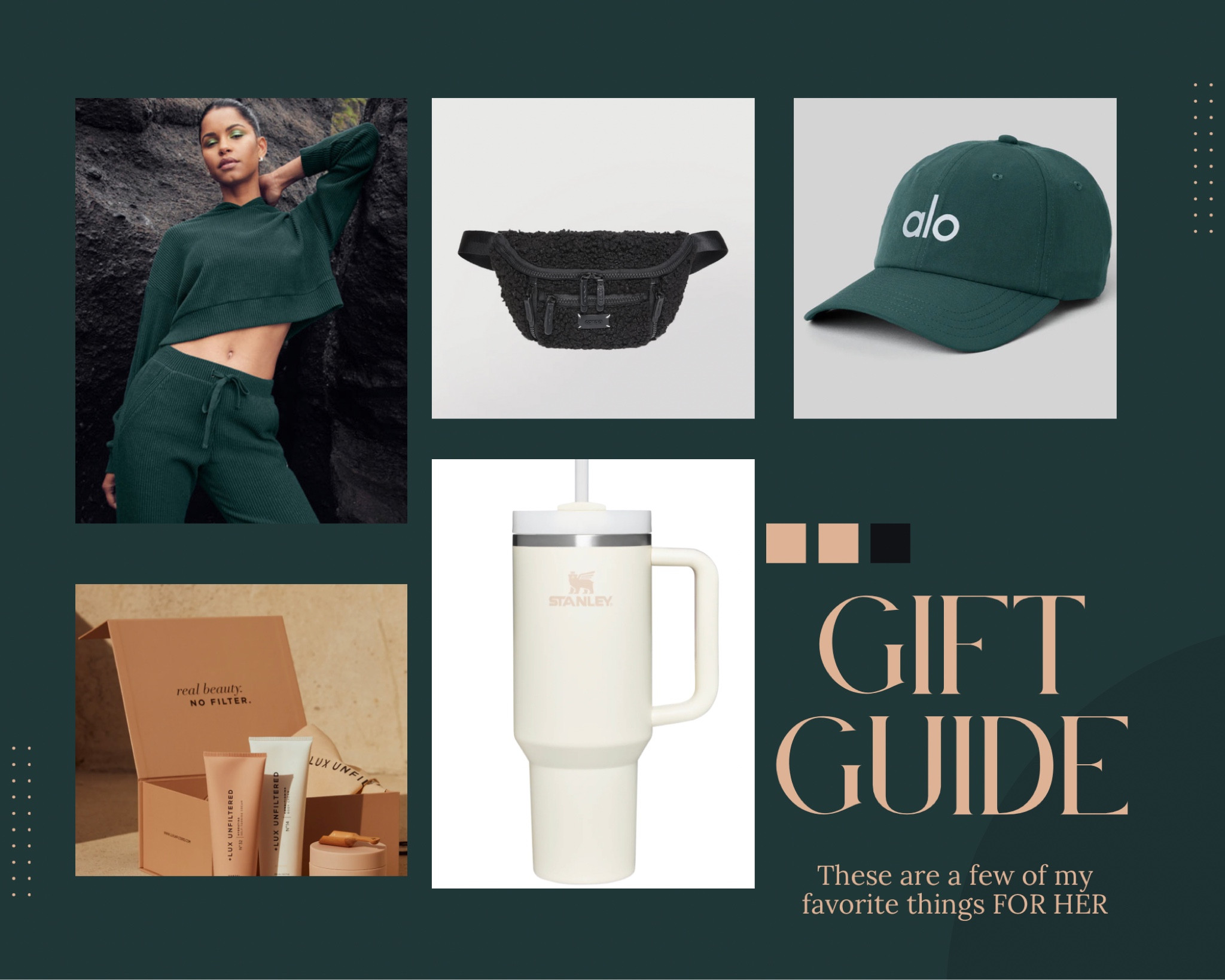 GIFT GUIDE! These are a few of my favorite things, FOR HER! 🌲 #ltkgiftguideforher

#LTKSeasonal #LTKGiftGuide #LTKHoliday