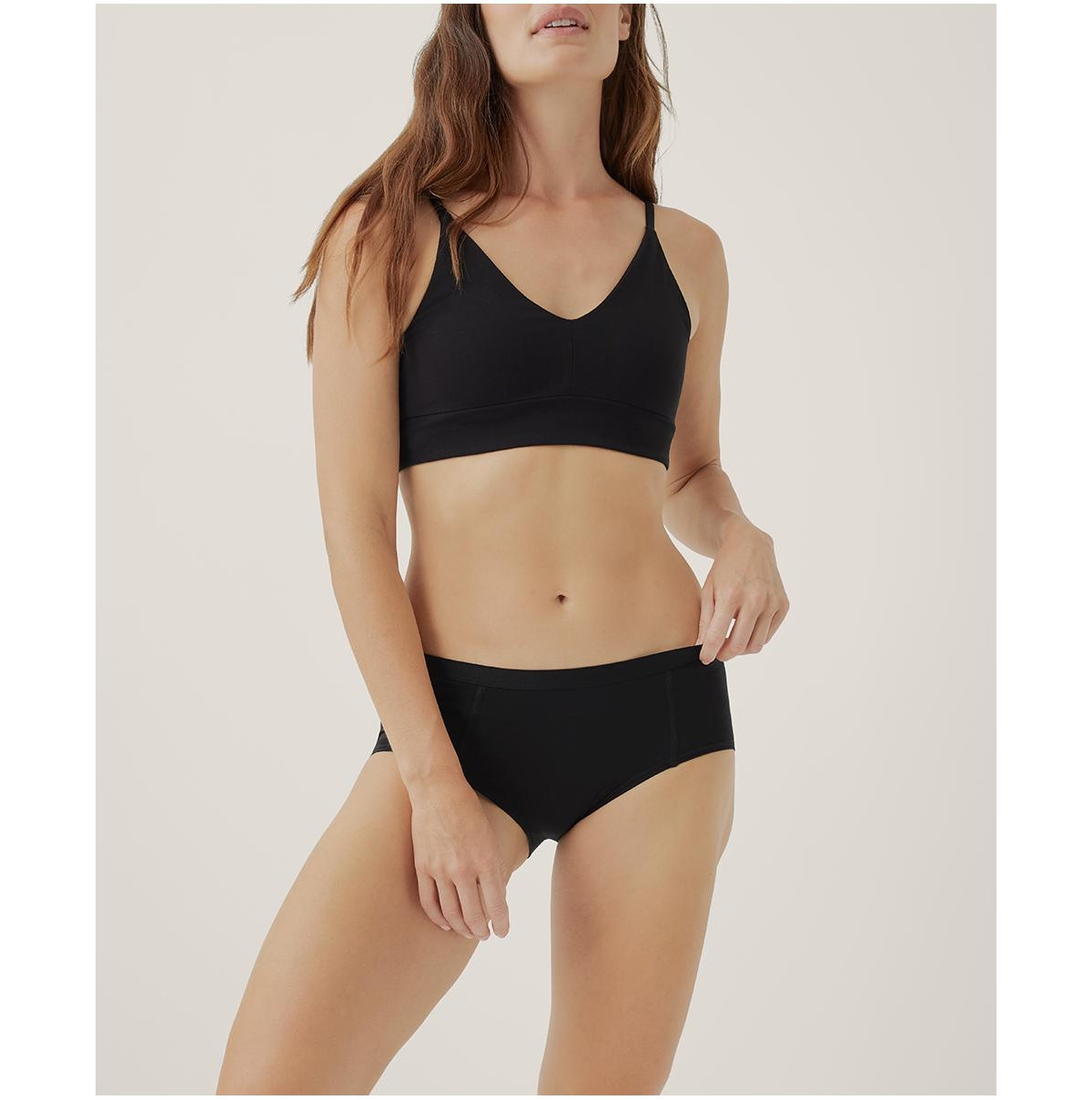 Pact Women's Organic Cotton Everyday Boy Short 6-Pack - Black | Macy's