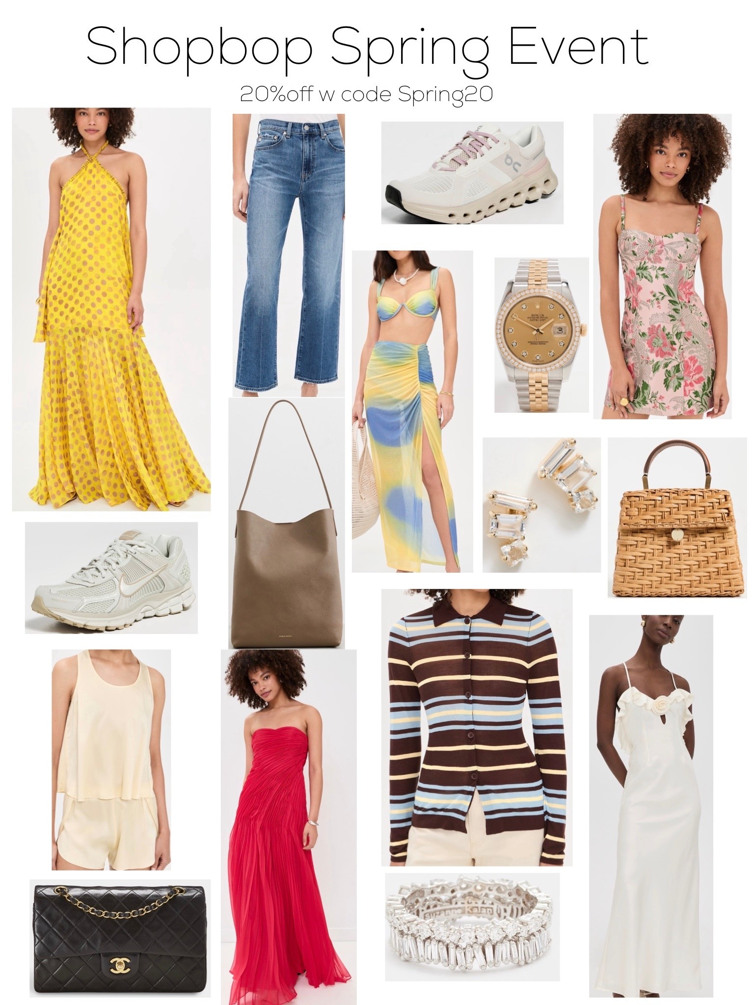 Shopbop spring event starts today for members. 


#LTKSeasonal #LTKTravel #LTKSaleAlert