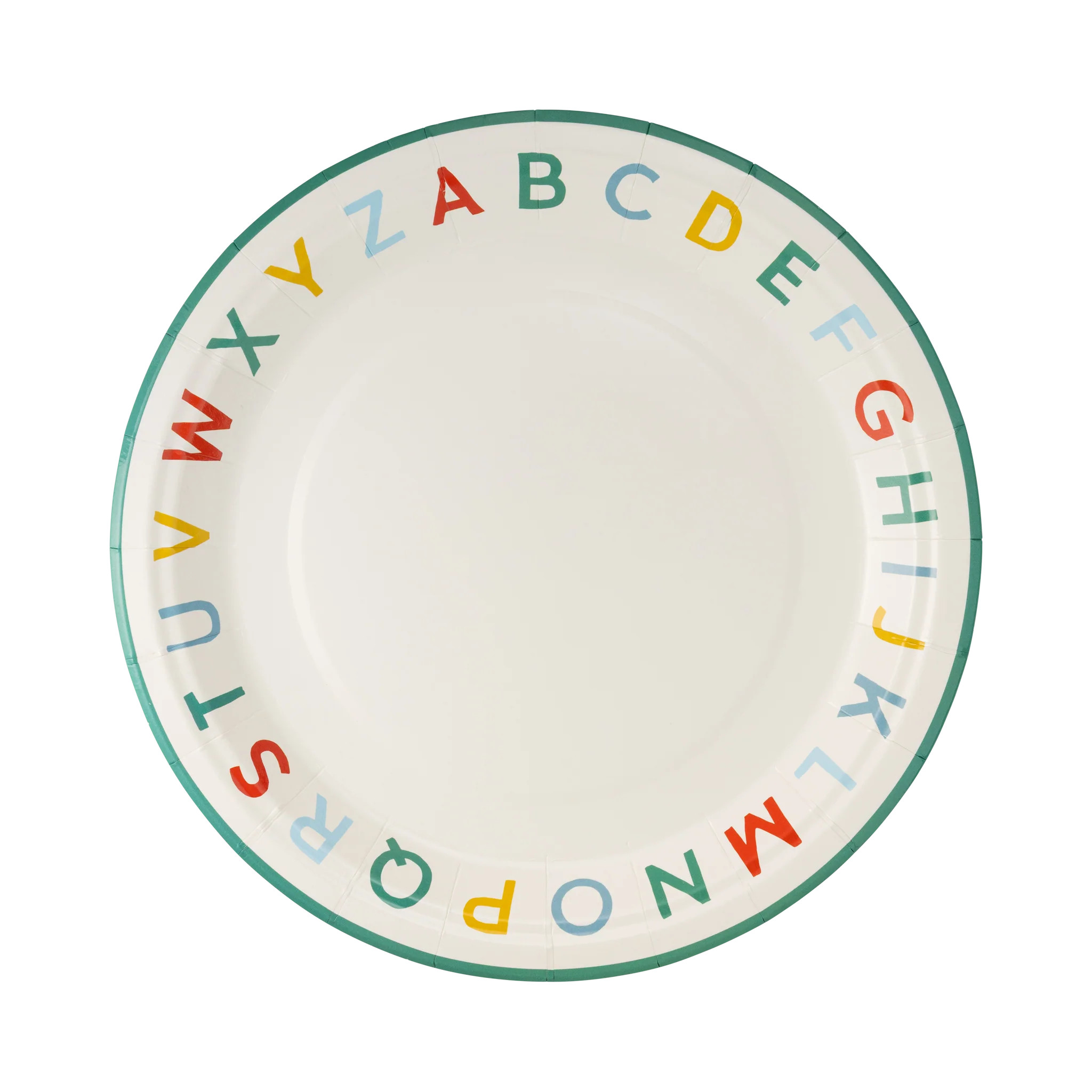 Alphabet Plate | My Mind's Eye