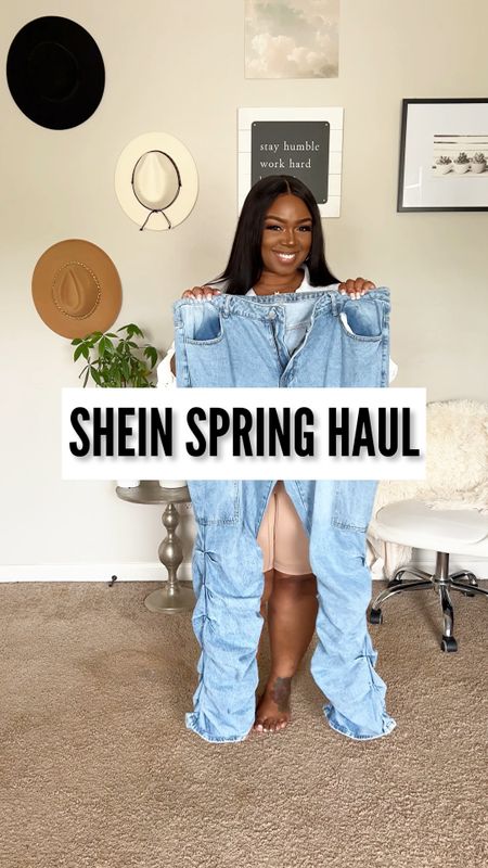 SHEIN Spring Finds Use code: Shonda15 for 15% off any item #sheinpartner // plus size fashion // Spring outfits// Spring Haul // Spring Outfits // Affordable// size 16 // size 2X 

#LTKcurves #LTKSeasonal #LTKunder50