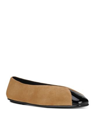 Women's Grasp Suede & Leather Ballet Flats | Bloomingdale's (US)