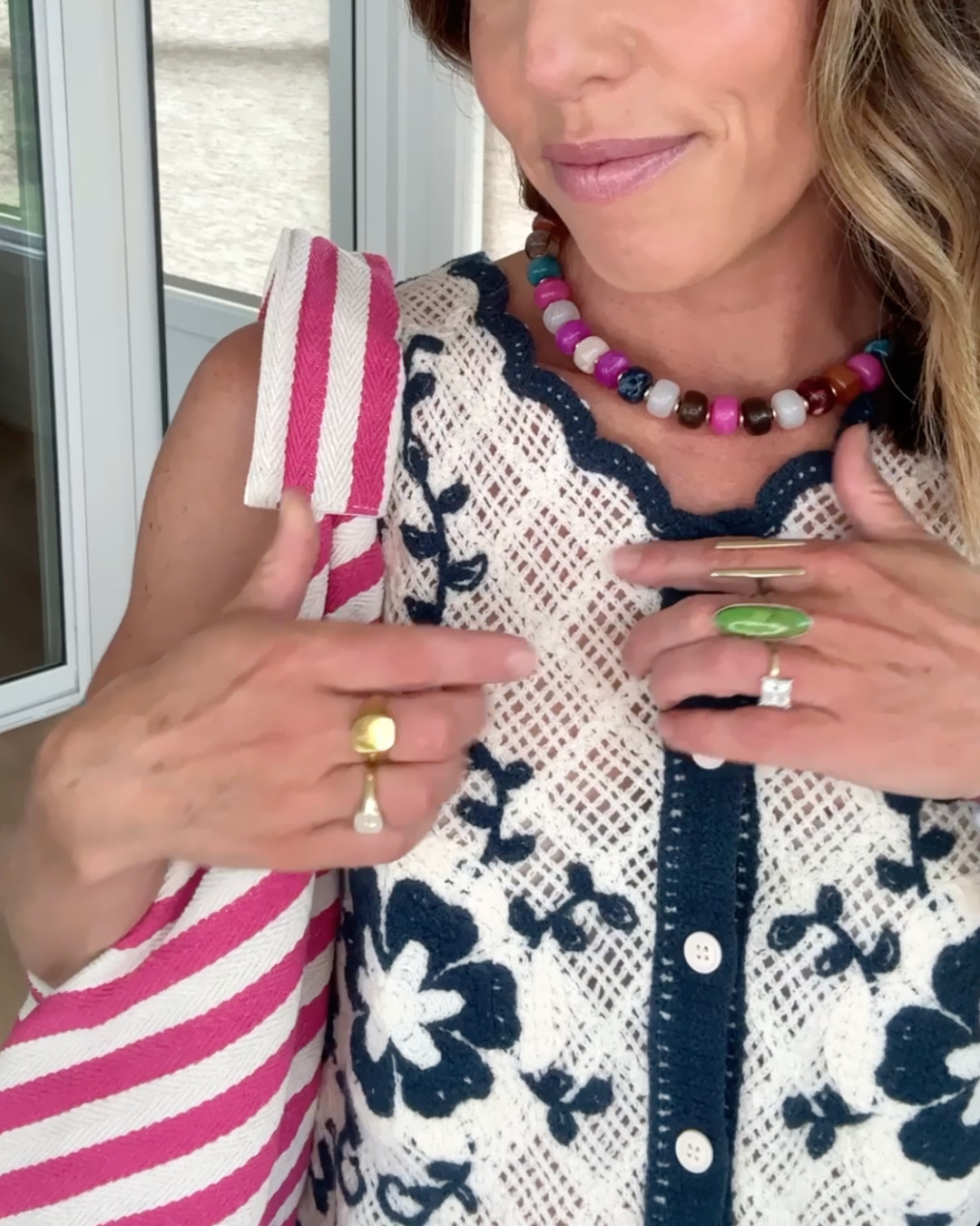 love all the funky patterns, colors and metals with these pieces! 

 #LTKgrwm #LTKootd #LTKOver40
