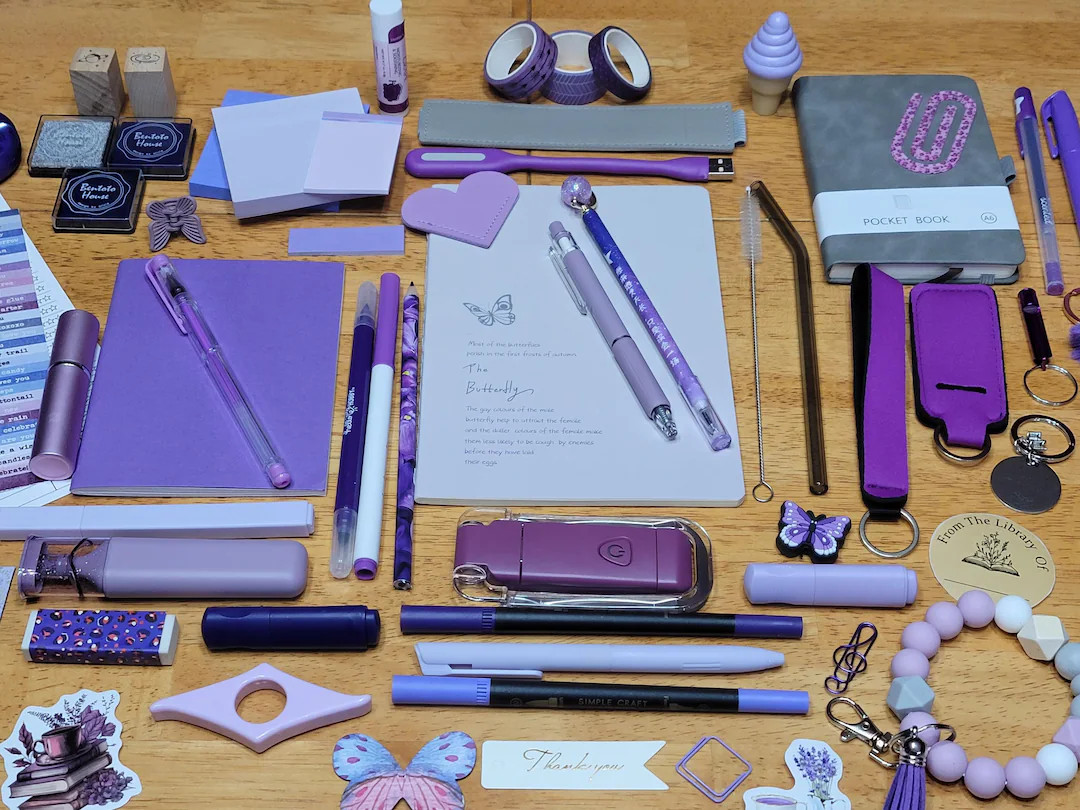 Custom Bookish Gift Bundle: Purple Theme, Reader Surprise Box - Etsy | Etsy (US)